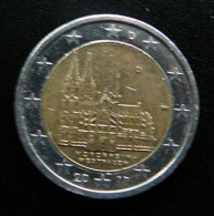 Germany - Allemagne - Duitsland   2 EURO 2011 D      Speciale Uitgave - Commemorative - Allemagne