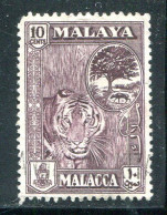 MALACCA- Y&T N°292- Oblitéré - Malacca