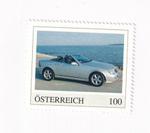 ÖSTERREICH - AUTO -  AUTOMOBILE Im Lauf Der ZEIT - MERCEDES SLK - Personalisierte Briefmarke ** Postfrisch - Francobolli Personalizzati