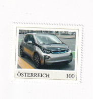 ÖSTERREICH - AUTO -  AUTOMOBILE Im Lauf Der ZEIT - BMW I3 - Personalisierte Briefmarke ** Postfrisch - Personalisierte Briefmarken