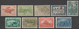 URSS - 1930 - YVERT N°449/454 + 457/459 * MH - COTE = 47 EUR. - Nuovi