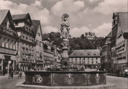 79792 - Schwäbisch Gmünd - Marktplatz Mit Marienbrunnen - Ca. 1965 - Schwäbisch Gmünd