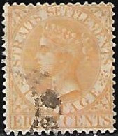 STRAITS SETTLEMENTS..1882..Michel # 33...used. - Straits Settlements