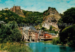 73081927 Idar-Oberstein Uferpartie An Der Nahe Schlossruine Felsenkirche Idar-Ob - Idar Oberstein