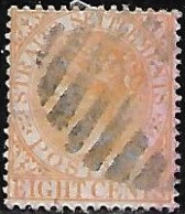 STRAITS SETTLEMENTS..1882..Michel # 33...used. - Straits Settlements