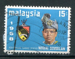 NEGRI SEMBILAN- Y&T N°79A- Oblitéré - Negri Sembilan