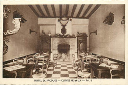 - Eure Et Loir -ref-A369-  Cloyes Sur Le Loir - Hôtel Saint Jacques N°4 - Petite Salle - Hôtels Et Restaurants - - Cloyes-sur-le-Loir