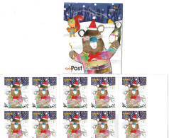 GREECE  2017    BOOKLET     SELF - ADHESIVE   STAMPS      CHRISTMAS - Blocs-feuillets