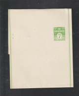 DANEMARK - Entier Postal Neuf - 1920/1940 - Entier Pour Bande De Journaux - Timbre Vert Clair. 7ø - 3 Scan - Interi Postali