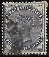 STRAITS SETTLEMENTS..1882..Michel # 34...used. - Straits Settlements