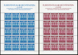 Liechtenstein 778/79 1984 Europa 25º Aniversario De La CEPT MNH - Altri & Non Classificati