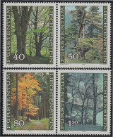 Liechtenstein 698/01 1980 El Bosque Durante Las Cuatro Estaciones MNH - Altri & Non Classificati