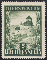 Liechtenstein 272 1952 Castillo Vaduz MH - Sonstige & Ohne Zuordnung