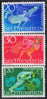 Liechtenstein 422/24 1967 Leyendas MNH - Autres & Non Classés