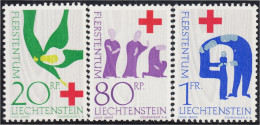 Liechtenstein 378/80 1963 100 Años De La Cruz Roja MNH - Altri & Non Classificati