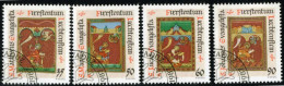 REL Liechtenstein  Nº 871/74  1987 Navidad-los Evangelistas Used - Otros & Sin Clasificación