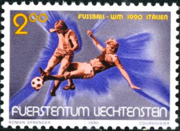 DEP4/S Liechtenstein  Nº 928  1990 Mundial De Fútbol Italia - Otros & Sin Clasificación