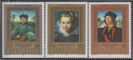 PI2 Liechtenstein 822/24 1985 Cuadros De Colecciones Principescas MNH - Otros & Sin Clasificación