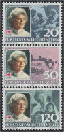 Liechtenstein 816/18 1985  40º Aniv. De La Presidencia Cruz Roja De Georgina L - Otros & Sin Clasificación