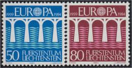 Liechtenstein 778/79 1984 Europa 25º Aniversario De La CEPT MNH - Otros & Sin Clasificación