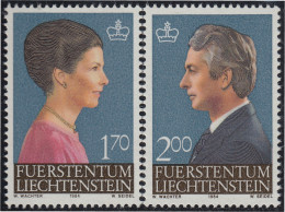 Liechtenstein 802/03 1984 Pareja Principesca MNH - Otros & Sin Clasificación