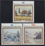 Liechtenstein 762/64 1983 Arte Pinturas De Anton EnderMNH - Otros & Sin Clasificación