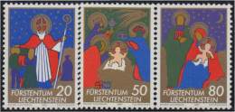 Liechtenstein 729/31 1981 Navidad Christmas MNH - Otros & Sin Clasificación