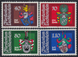 Liechtenstein 707/10 1981 Escudos Shield MNH - Otros & Sin Clasificación