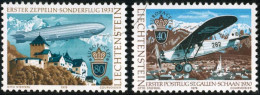 TRA2 Liechtenstein  Nº 664/65  1979  Europa-servicio Postal Aéreo-Lujo - Otros & Sin Clasificación