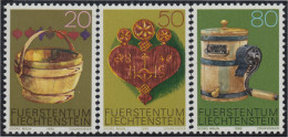 Liechtenstein 688/90 1980 Viejos Utensilios De Alpaca Y Madera MNH - Otros & Sin Clasificación