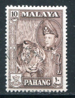 PAHANG- Y&T N°67- Oblitéré - Pahang