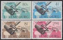 Luxemburgo 425/28 1949 75 Aniversario De La UPU MNH - Otros & Sin Clasificación