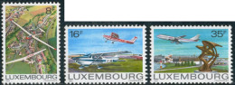 Luxemburgo Luxembourg  Nº 987/89  1981  Aviación Lujo - Autres & Non Classés