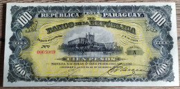 P# 159 - 100 Pesos Paraguay 1907 - UNC - Paraguay