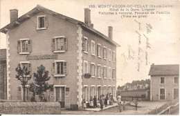 MONTFAUCON-DU-VELAY (43) Hôtel De La Gare LIOGIER - Voitures à Volonté (Vins En Gros) En 1916 - Montfaucon En Velay