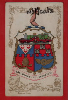 SWINDON WILTSHIRE UK  COAT OF ARMS   HERALDRY  Pu 1906 - Autres & Non Classés