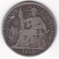 Indochine Française. 20 Cent 1923 . En Argent, Lec# 236 - Indochine