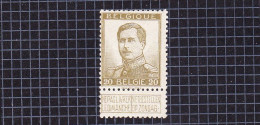 1912 Nr 119* Met Scharnier,zegel Uit Reeks Pellens. - 1912 Pellens