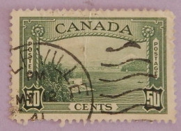 CANADA YT 200 OBLITERE "PORT DE VANCOUVER" ANNÉE 1938 - Oblitérés