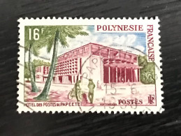 Timbre Oblitéré Polynésie Française 1960 Y&t N° 14 - Used Stamps