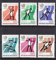 Olympics 1988 - Tennis - INDONESIA - Set MNH - Summer 1988: Seoul