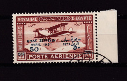Egypt 1931 Air Post Sc C3 Overprint Graf Zeppelin  Used  15959 - Ongebruikt