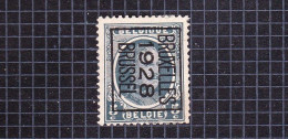 Houyoux:nr 193(*) Zonder Gom, Voorafstempeling:Bruxelles 1928 Brussel. - Typos 1922-31 (Houyoux)