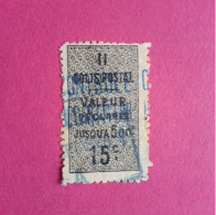 N°8 15c Valeur Déclarée Jusqu'à 500 F. Oblitéré - Postpaketten