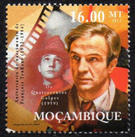 MOZAMBIQUE - 1v - MNH - François Truffaut - Cinema - Movies - Film - Kino - Cine - France - Acotor - Actors - Cinema