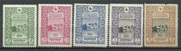 Turkey; 1916 50th Anniv. Of The City Post (Complete Set) - Ongebruikt