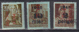 Hongrie 1945 - YT 682 - 687 Et 702 (o) - Used Stamps