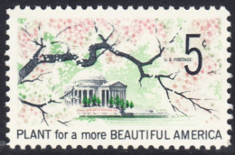 !a! USA Sc# 1318 MNH SINGLE (a2) - Beautif. Of America - Nuovi