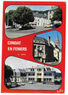 Condat En Feniers - Place De La Poste - Mairie - N°1116 # 11-23/23 - Condat