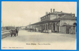 CPA RHONE (69) - GIVORS - Gare De Givors-Ville - Givors